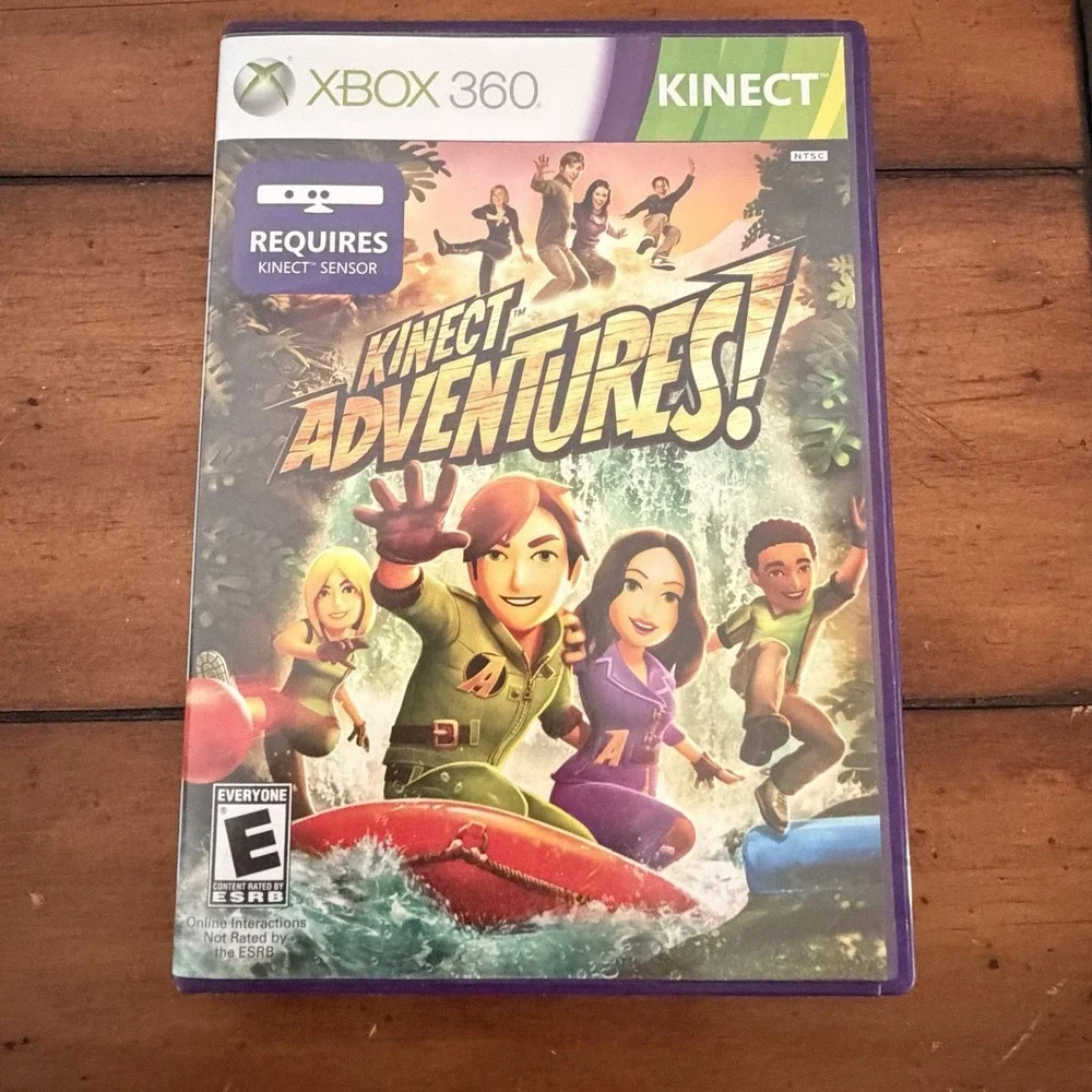Kinect Adventures Xbox 360 Video Game TESTED & WORKING!